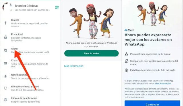 WhatsApp permitirá enmascarar tu apariencia real con un avatar en videollamadas