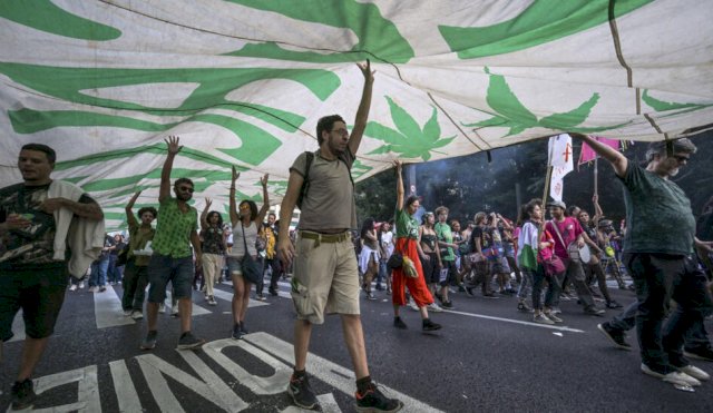 Brasil: marcharon por la legalización de la Marihuana